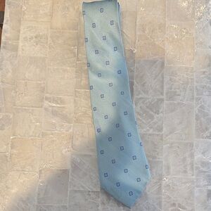 MICHAEL Michael Kors Sky Blue Square Pattern Tie
